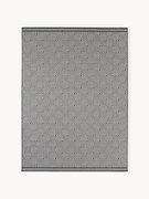 Tapete reversível para interior e exterior com padrão de diamante Reddy