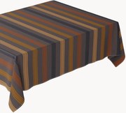 Toalha de mesa jacquard com revestimento acrílico Mille Bambous Onyx