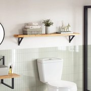 vidaXL Tampo de mesa retangular 140x20x4 cm madeira de acácia maciça