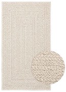 vidaXL Tapete ZIZUR creme 60x110 cm aspeto de juta interior e exterior
