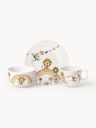 Conjunto de loiça para crianças em porcelana Roar Like A Lion, 1 pessoa, 3 uni.