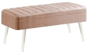 Bench Vina – White Stone – 90x39x40 cm