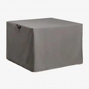 Capa Protetora Para Conjunto De Jardim Otley Cinza Antracite & 120 X 120 Cm - Sklum