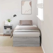 vidaXL Estrado de Cama Cinza Sonoma 80x200 cm