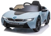 HOMCOM Carro Elétrico BMW I8 COUPE para Crianças com Bateria 6V Controlo Remoto e Manual Música MP3 e Faróis 115x72,5x46 cm Azul