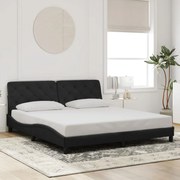 vidaXL Estrutura de cama sem colchão 180x200 cm veludo preto