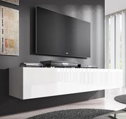 Móvel de TV Suspenso/Parede – Modelo Nerea H2 – 160x40x30 cm – Branco
