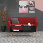 vidaXL Mesa centro 100x49,5x43cm derivados de madeira preto brilhante