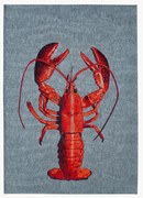 Tapete jacquard de tecelagem plana Lobster