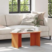 vidaXL Mesa de centro Castanho-mel 80 x 39.5 x 35 cm