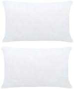 vidaXL Enchimentos para almofadão 2 pcs 60x40 cm branco