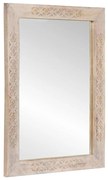 vidaXL Espelho de banheiro com espelho Branco 70 x 50 x 2,5 cm