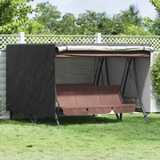 vidaXL Cobertura para baloiço de exterior 250 x 250 x 160 cm