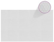 vidaXL Película p/ piscina PE solar flutuante 260x160 cm cinzento