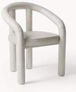 Cadeira com braços em veludo Calan