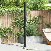 vidaXL Chuveiro Solar Portátil com Cabeça de Chuveiro de Mão de 217 cm, 20 L