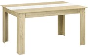 Mesa de Jantar Moderna Mesa para Sala Retangular para 4-6 Pessoas Carg