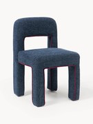 Cadeira estofada em bouclé Ana