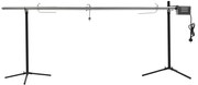 vidaXL Grelhador automático com motor em aço inoxidável 207x45x81 cm