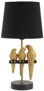 LAMPADA DA COMODINO PAPPAGALLO CM Ø 20X39