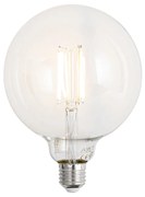 Lâmpada LED regulável E27 G125 transparente 7W 806 lm 2700-6500K