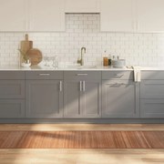 vidaXL Tapete retangular 60x1000 cm bambu cor natural