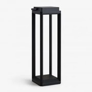 Lâmpada De Mesa Solar Led Sem Fios Para Exterior Nualla Preto & ↑50 Cm - Sklum