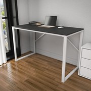 Secretária Layton – Branco Antracite – 120x60x74 cm