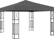 vidaXL Gazebo 3x3 m tecido antracite
