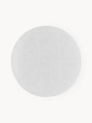 Tapete redondo em algodão artesanal Lora