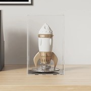 vidaXL Caixa expositora transparente 14x14x22 cm acrílico