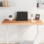 vidaXL Tampo de mesa retangular 100x50x4 cm madeira de faia maciça