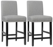 Conjunto de 6 bancos portáteis de plástico empilháveis ​​- Preto