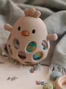 Chocalho pintainho em silicone  cru