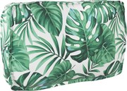 vidaXL Almofada Folha Padrão de Folhas 70 x 40 x 12 cm Tecido Oxford