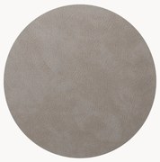 Base para copos redonda em pele Hot