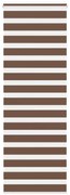 vidaXL Cortina de zebra 70x200 cm largura do tecido 65,9 cm poliéster