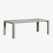 Mesa De Jantar Retangular Arnadine Verde Cáqui & 220 X 100 Cm - Sklum