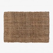 Felpudo Retangular 45x60 Cm Em Juta Bartagli Natural - Sklum