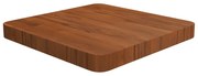vidaXL Tampo mesa quadrado 40x40x4 cm carvalho tratado castanho-escuro