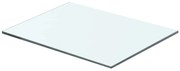 vidaXL Prateleira de vidro 40x25 cm transparente