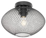 Luminária de teto industrial preta - Molly Industrial