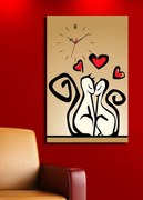 Relógio de Parede Decorativo 5070CS-43 – Multicolor – 45 x 70 cm