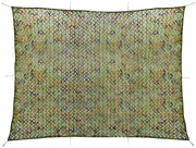 vidaXL Rede de camuflagem com saco de armazenamento 2x4 m verde