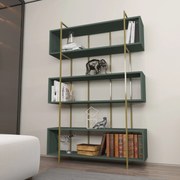 Estante Bruti – Verde Dourado – 120x180x29,6 cm