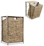 vidaXL Cesto para roupa suja 44x34x64 cm jacinto de água