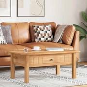 vidaXL Mesa de centro 100x60x43,5 cm pinho maciço Panama