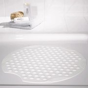 Tapete de chuveiro antiderrapante Tecno branco