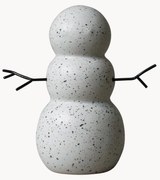 Objeto decorativo de Natal em cerâmica Snowman