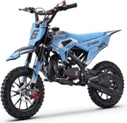 Mini Moto de cross a gasolina para crianças  BNO Motors CROSS XM 50cc Azul